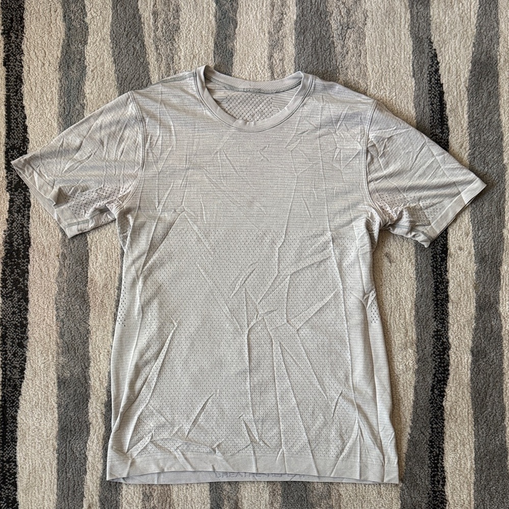 Men's LuLu Lemon Gray T-Shirt